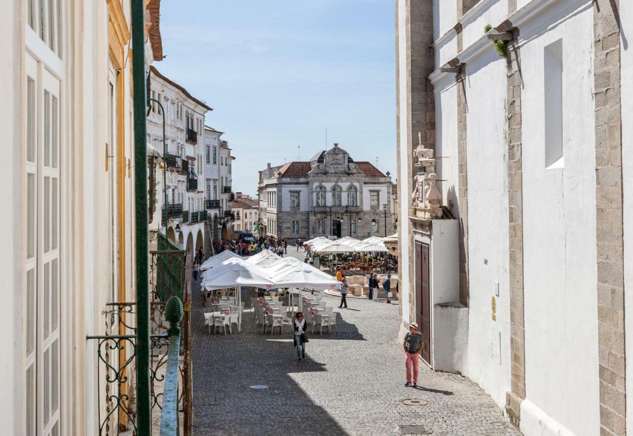 Casa Das Arcadas, Garage Free - Praca De Giraldo Evora Bagian luar foto