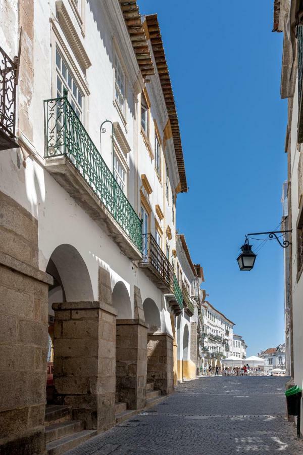 Casa Das Arcadas, Garage Free - Praca De Giraldo Evora Bagian luar foto
